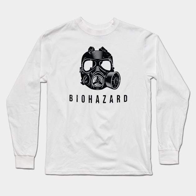 Biohazard Warfare Long Sleeve T-Shirt by PopCycle